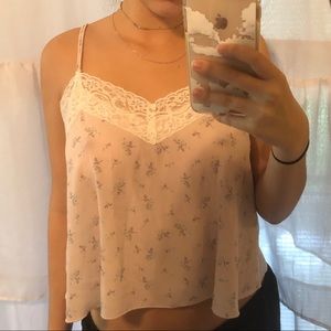 lace tank top